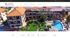 Desktop Screenshot of apartamentosatlantico.es